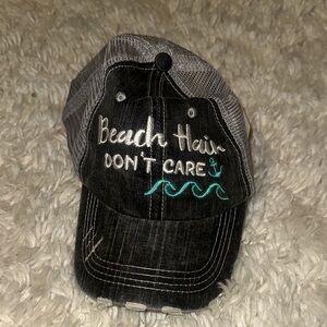 ‘Beach Hair Don’t Care’ Trucker Hat